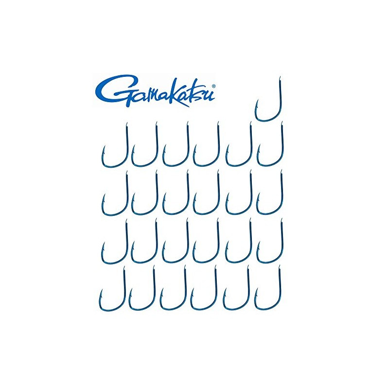Gamakatsu Hook LS-2210 Blue - 25 Trout Hooks for Trout
