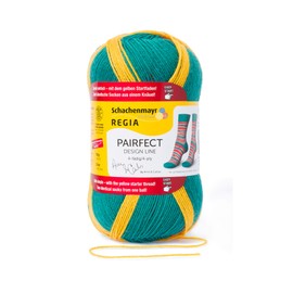 Regia Pairfect Design Line 4-Ply by Arne & Carlos Sock Yarn (9136 - Garden)