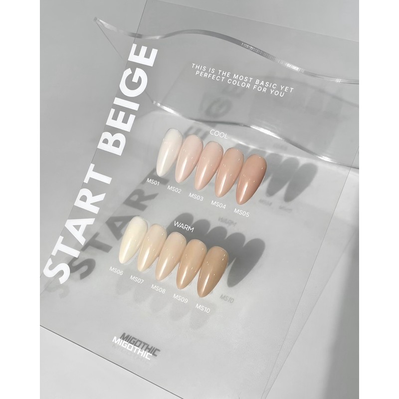 gothic Megothic Start Beige Half Syrup Gel + 30 Parts