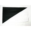 AZ FLAG - Flagge Strand Schwarz Und Weiss 150x100 cm