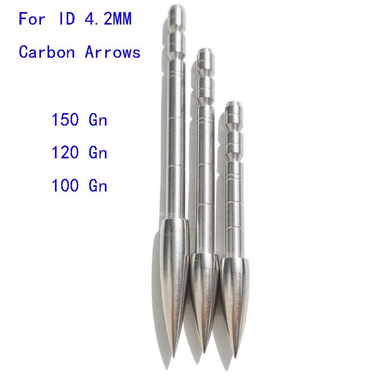 ZSHJG 12 x Arrowheads Hunting Tips Archery Arrow Tips Insert