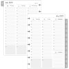 2025-2026 Planner Refills for 8-Discbound Notebooks, Weekly and Monthly Appointment
