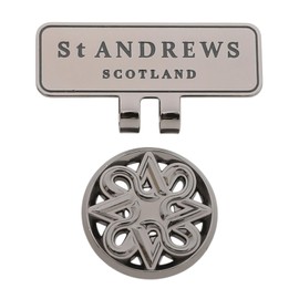 St Andrews 042-5984853 010_Black FR Continuous Classic Clip Marker (Magnetic) / Golf