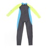 Children Swimsuit UPF50+ Sun Protection Long Sleeve Quick Drying Fullsuit