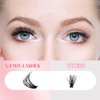 Cluster Lashes Kit Lash Clusters 3D Effect 0.07 30D 8-16mm