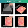 ZORUMOI Acrylic Sign Holder 4x6, 15 Pack Clear Double-Sided Vertical