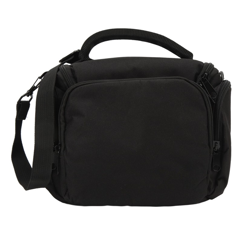 Black Single Shoulder Bag Handbag Multifunctional Waterproof Camera Messenger Hand