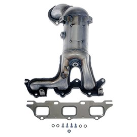 AutoShack EM774867 Front Catalytic Converter with Gasket Direct Fit Replacement for 2007 2008 2009 2010 Chrysler Sebring 2008-2010 Dodge Avenger 2.7L V6 FWD (EPA Compliant)