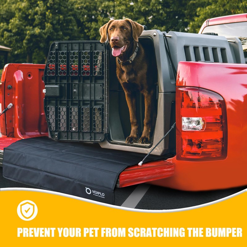 VEXPLO Large Rear Bumper Guard for Cars, 38 x25 inches