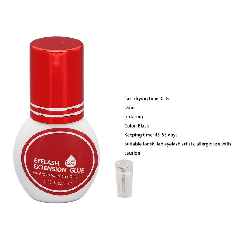 Eyelash Extension Glue 0.3s Fast Drying Strong Holding Long Lasting