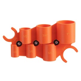 Pipe Deburring Tool with Depth Gauge PVC Pipes, Suitable for 1/2", 3/4", 1", 1/4", 3/8", 5/8", Hot&Cold Water Pipes and Push-fit Fittings