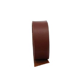 MG Lavorazione Artigianale Leather Strip for Belts, Width: 40 mm, Length: 125 cm, Colour: Cognac.