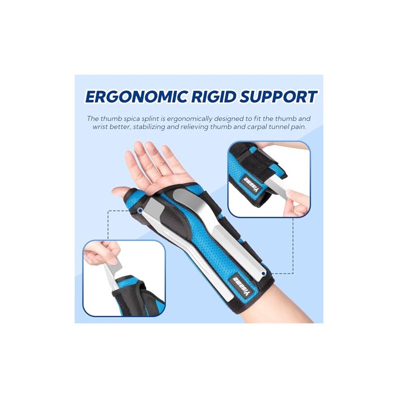 Wrist and Thumb Support, Thumb Spica Splint, De Quervain's Splint,