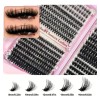 Pestañas Postizas 740 Piezas, Volumen Natural, Kit Profesion Negro D