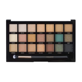 Profusion Cosmetics 21 Shade Eyeshadow Palette Collection & Brush, Chocolates