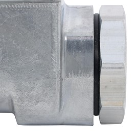 kimllier Electronic Turbine Flow Meter with 3/4 Adapter 2.6-26Gpm Inline Npt Thread Flowmeter Fit for Diesel, Gasoline, Kerosene, Methanol, Water