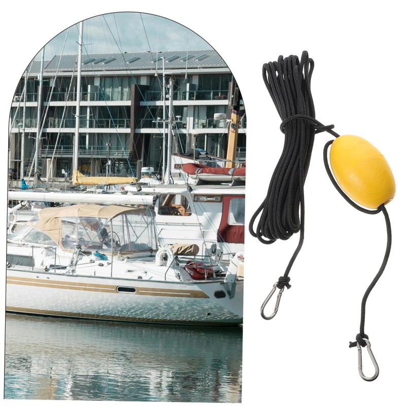 BESPORTBLE Easy Attachment Boat Tow Rope Hook Ball Float Rope