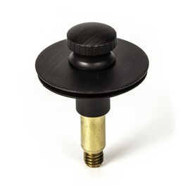 Universal Lift n Lock (Push Pull) Bath Tub/Bathtub Drain Stopper Includes 3/8" and 5/16" Fittings