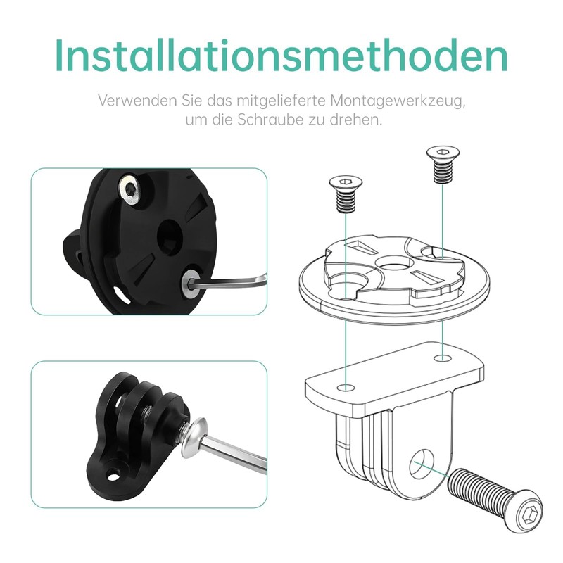 Bicycle Mount for GoPro Bicycle Computer for Garmin Edge, Universal