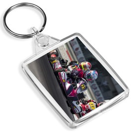 Kart Racing Keyring -IP02- Karting Go Karts Kids Boy's #16474
