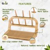 Bamboo Baby Bottle Drying Rack - Space Saving Bottle Dryer