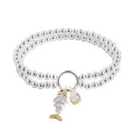 Alex and Ani Fish Stretch Bracelet