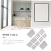 LALAFINA 70pcs Felt Pads for Furniture Table Corner Cushions Mute
