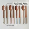 Handmade Wooden Cutlery Set by Diulazin - 4PCS Reusable Spoon