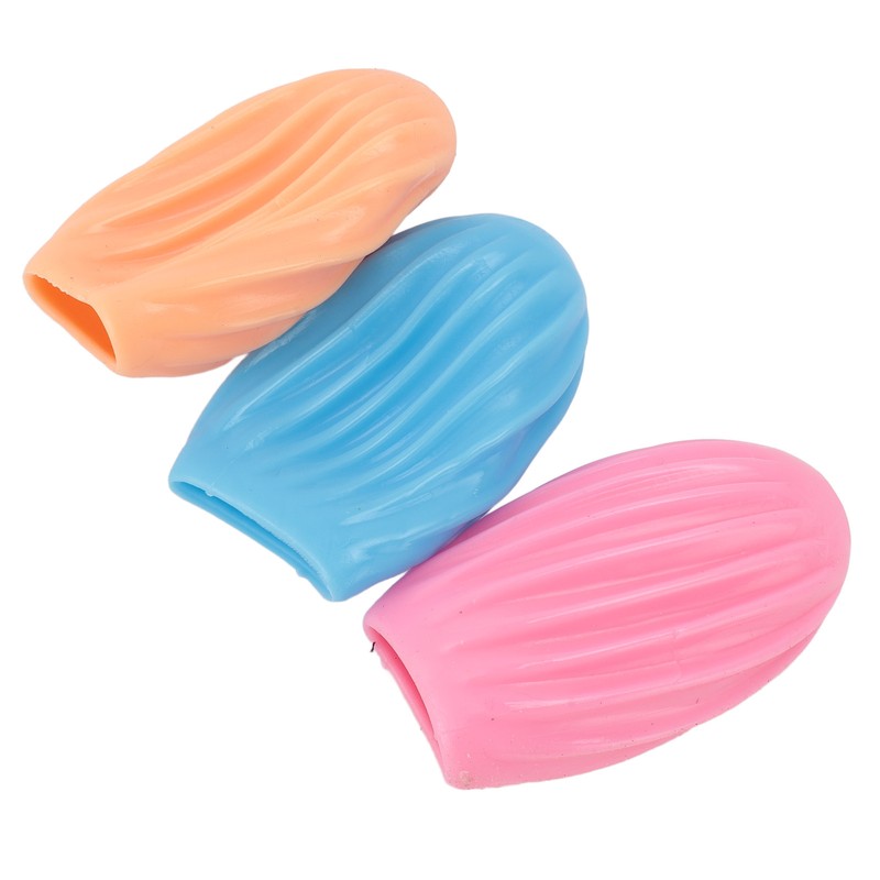 3pcs Elastic Sleeves Leak Proofing Sleeves Reusable Portable Stretchable Soft