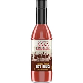 6666 Four Sixes Bronc Pickin' Hot Sauce, 6 Ounce