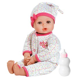 Adora Play Time Babies Collection, 13" Baby Doll with Doll Clothes and Accesories, Made with Sweet Baby Powder Scent, and GentleTouch Vinyl Body, Birthday Gift for Ages 1+ - Baby Dot
