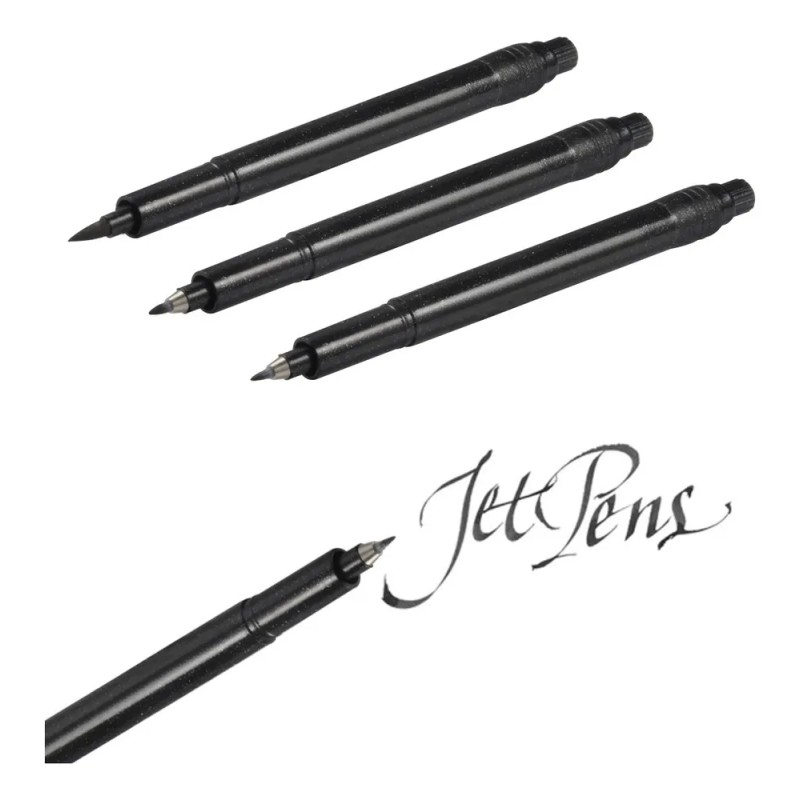 Pack De 4 Bolígrafos De Caligrafía, Punta De Pincel Suave,