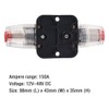ANJOSHI Circuit Breaker 150amp 20-150A Inline Fuse Holders for Car
