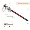 Digital Caliper, 8" Caliper Measuring Tool Extreme Accuracy Waterproof Electronic