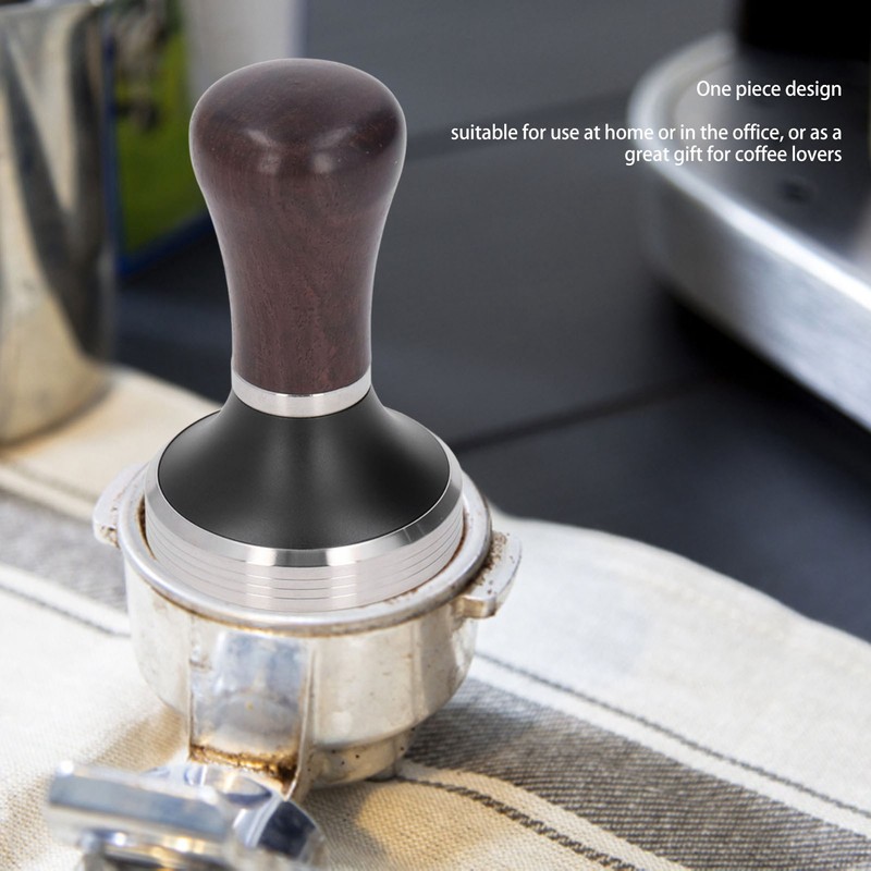 Stainless Steel Coffee Tamper 58mm Food Grade Heavy Duty Flat