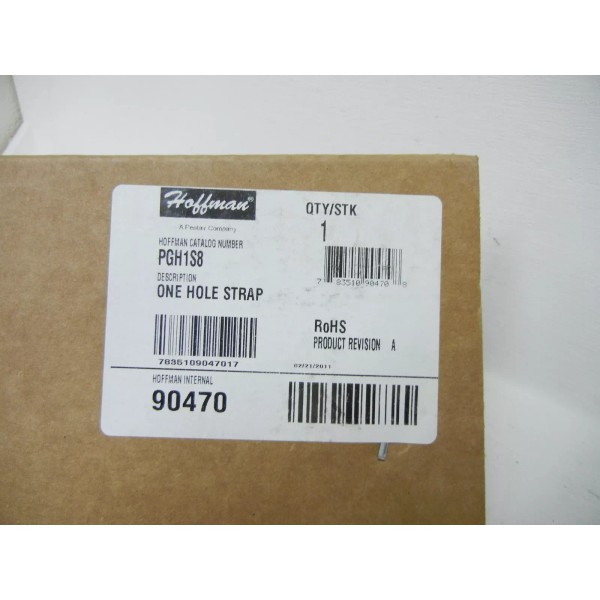HOFFMAN PGH1S8 NEW ONE HOLE STRAP PGH1S8