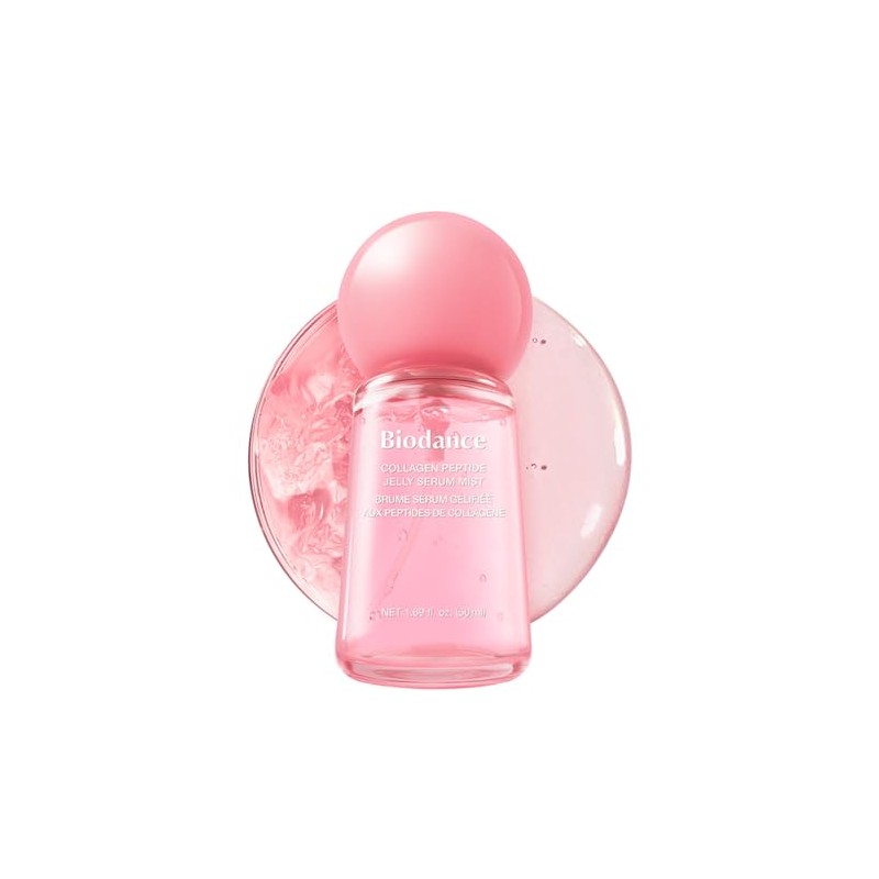 【バイオダンス】 コラーゲンペプチドゼリーセラムミスト(50ml)|ミスト化粧水|保湿ミスト|エッセンスミスト|毛穴弾力|うるおい|インナードライ肌|ポンプ式ミスト|韓国コスメ