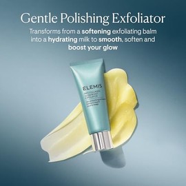 ELEMIS Pro-Collagen Glow Boost Exfoliator, suave exfoliante facial físico suaviza y pule para una piel suave, brillante e hidratada, 3.4 fl oz