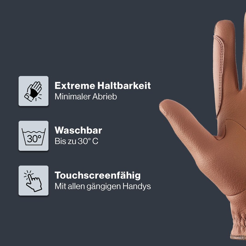 Uvex tensa II - Durable Riding Gloves for Men and