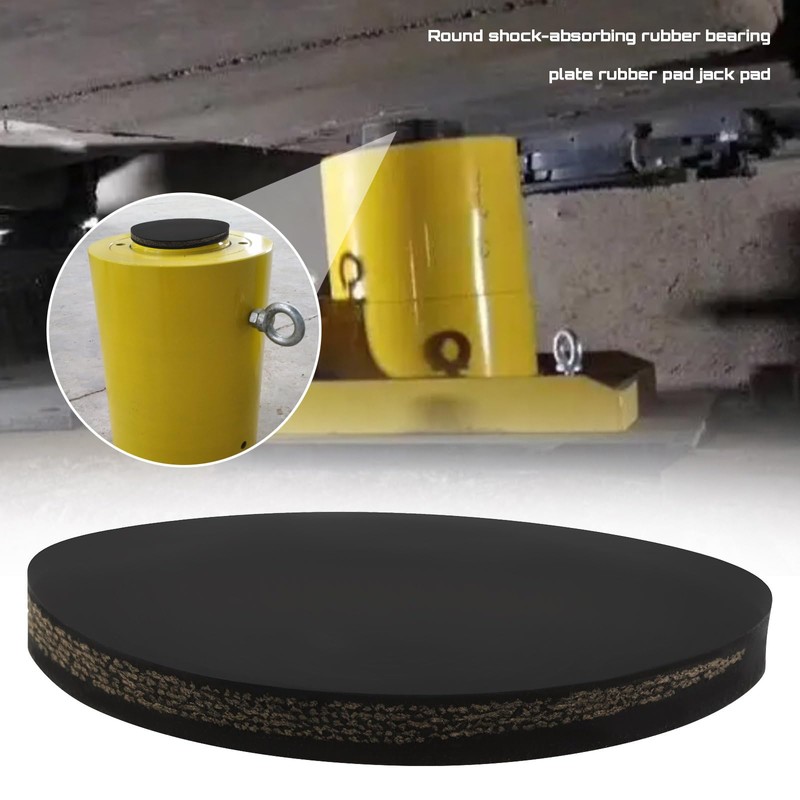 Create idea 4PCS 100mmx10mm Rubber Stamping Block Anti-Slip Shock Absorption