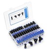 Cexovo Pack of 60 Straight Pneumatic Connectors, 6 mm Pneumatic
