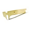 Brass Sliding Gauge Pocket Caliper Vernier 2-1/2" Measuring Tool Made