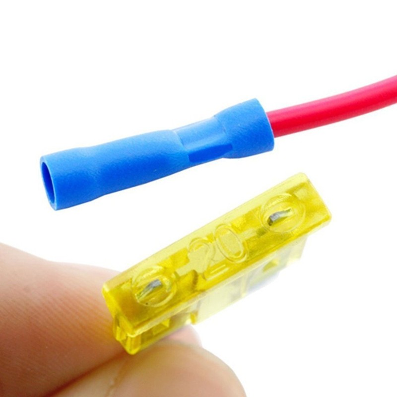 Qiorange 4-Piece Car Fuses Power Thief Power Pickup Plug Fuse