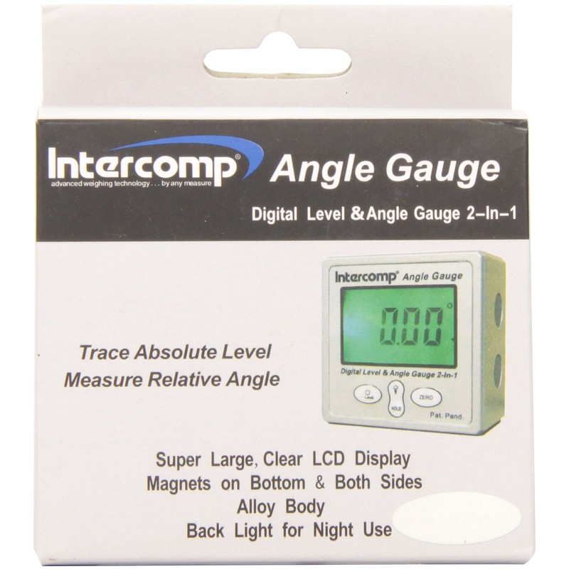 Intercomp 102144 Digital Angle Gauge with Magnetic Base