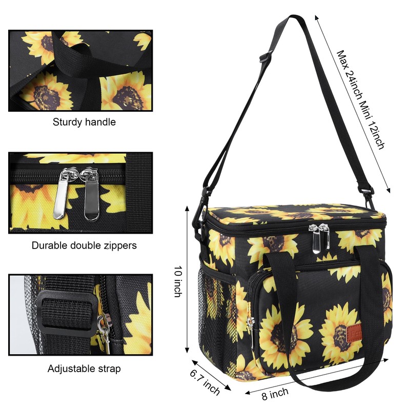 Femuar Lunch Bags for Women/Men, Insulated Lunch Bag for Work