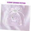 ABOOFAN 10PCS Light Drawstring Sachet Bags Empty Organza Bags for