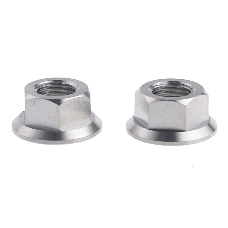 M14x1.5mm TC4 Titanium Ti Flange Nut DIN 6923 for Bolt