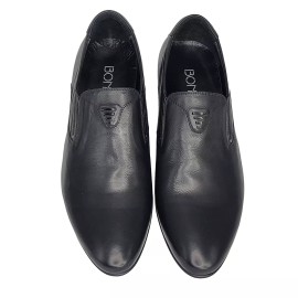 BOND | BONDOX (Black) Size 7 (EU 40) Leather Men's Slip-On Shoe. FREE SHIP