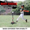 BaseGoal Baseball Tee for Kids,Batting Tee,Softball Tee,Youth Hitting Tee,Teeball Tee,Travel