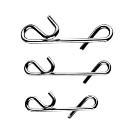 No Knot Connector, Knotless Connector Fishing LMAB, Shhnur Connector for Fishing Leaders for Zander Fishing, Perch Fishing & Pike Fishing, Size L, 23.0 kg